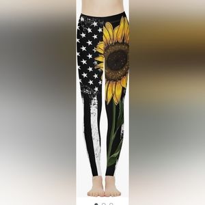 Deeprinter FASHION WOMEN YOGA PANTS SPORTS LEGGINGS XL: Waist: 34---Hips: 38